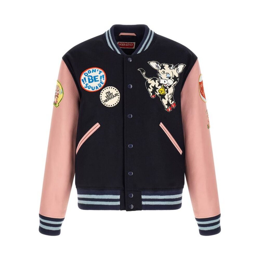 Kenzo Multicolor Wool Men's Bomber
